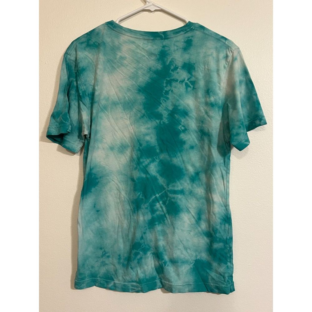 Huf Mens Shirt Size Small Blue White Tie Dye